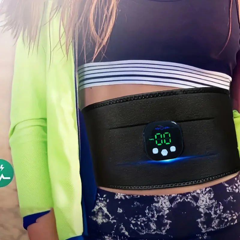 Waist Massager Portable USB Charging Shaper Electric Weight Loss Shaping Belt Fitness Massager