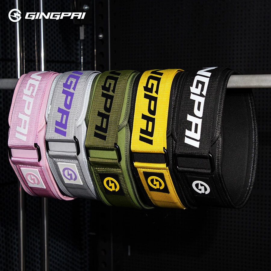 1Pcs Gym Weightlifting Belt Adjustable Waist Back Support Squat Dumbbell Barbell Deadlifts