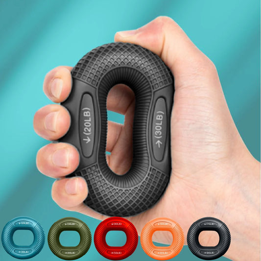 Silicone Finger Gripper Ring Hand Muscle Strengthener Ring Wrist Finger Trainer