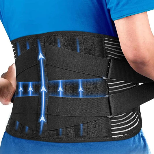 Double Pull Back Lumbar Support Belt Waist Orthopedic Corset Men Women