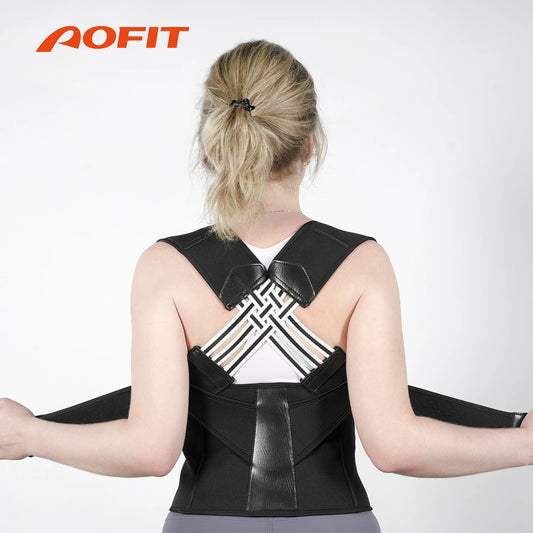 Posture Corrector for Women and Men, Adjustable Shoulder Posture Brace, Back Straightener